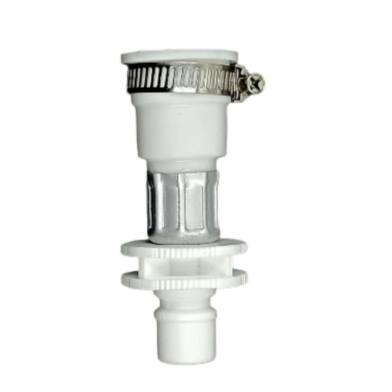 Fully Automatic Washing Machine Tap Adapter - Durable Water Pipe Connector, Easy Install - White