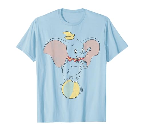 Image of Disney Dumbo Ball Balancing Portrait T-Shirt
