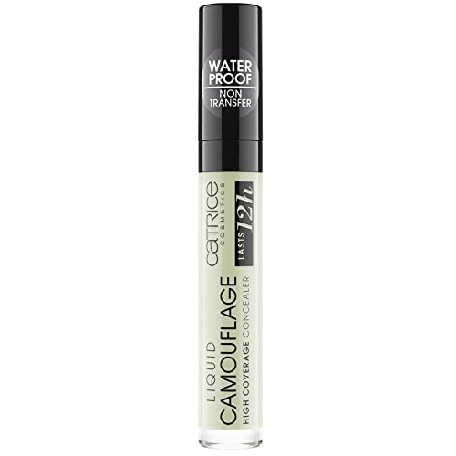 Catrice Liquid Camouflage Concealer No. 200 Anti-Red, Green, 5 ml