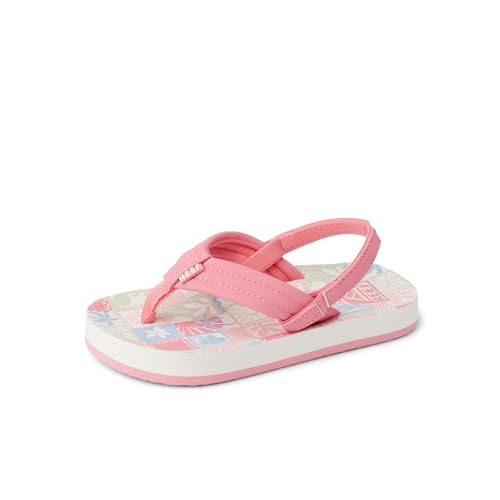 Image of REEF Girls Toddler /Little Kid Ahi Beach Flip Flop, Soft Cushion Footbed, Water Friendly