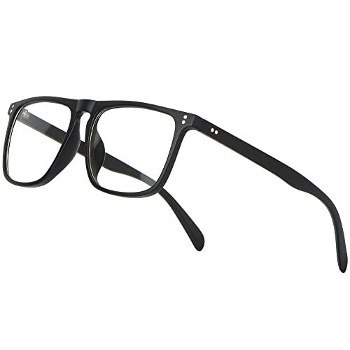 GIMDUMASA Gafas con Filtro de luz Azul bloqueo de luz azul Gafas con Filtro Anti Luz Azul para Ordenador Anti-reflejantes para Hombre y Mujer(Negro)