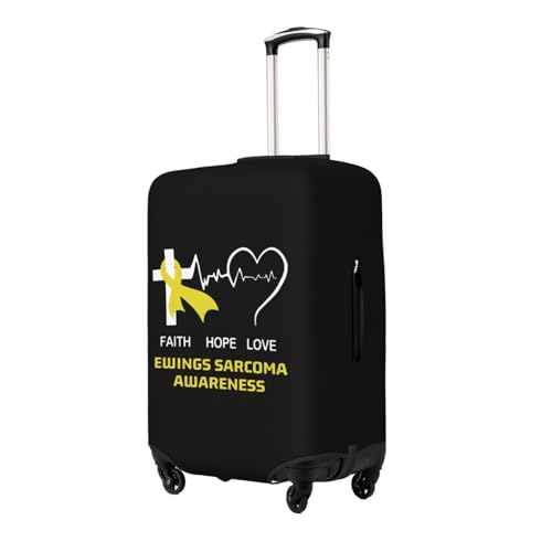 Ewings Sarcoma Awareness Travel Luggage Cover Suitable for 18-32 inch Luggage Cases2