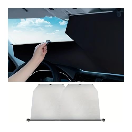 Pare-soleil rétractable pliable pour ne plus brûler votre volant - 2