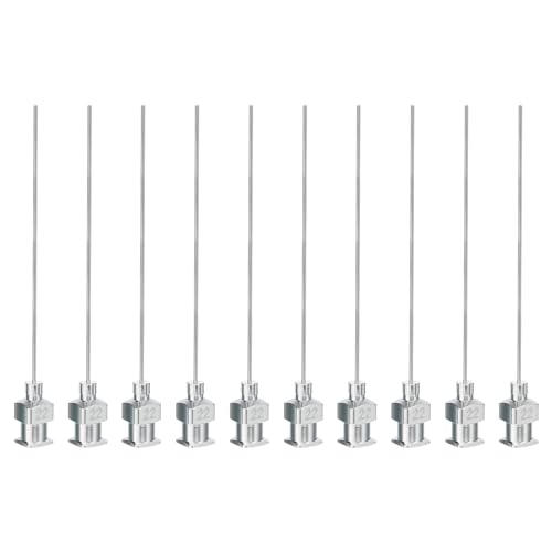 Aiguille de Distribution 22G Premium en Acier Inoxydable PATIKIL Canule 2 Pouces Lot de 10