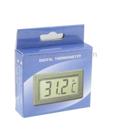 Amazon.co.jp: FHHVN 温度計ミニLCD屋内デジタル温度計（華氏表示