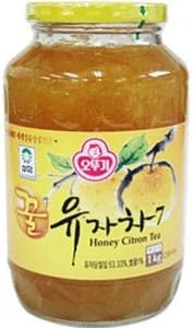 [Ottogi Sanwa] honey citron tea -7 1kg deals Set of 12 (Korea drinks, tea)