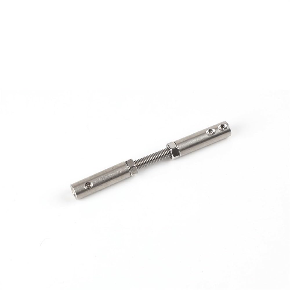 Morsetti Per Fune 10 PZ 1/8 ''3mm Filo Entrambe Le Estremità Raccordo Filettato Tenditore Vite Morsetto Con Viti Bulloni Fibbia for cavo Ringhiera Morsetti Per I Cavi
