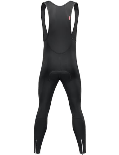 Image of qualidyne Men's Cycling Bike Bib Long Pants Cycling Tights with 3D Breathable Pad, Excellent Performance & Better Fit