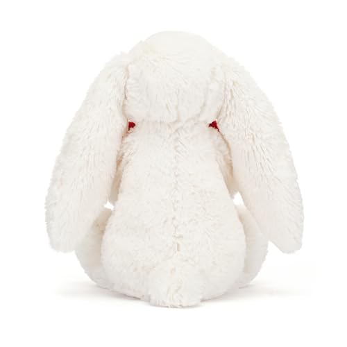 Jellycat Bashful Red Love Heart Bunny Stuffed Animal Plush Toy, Medium 12 inches image 10