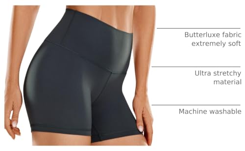 Image of CRZ YOGA Butterluxe Biker Shorts 4 inch | Extremely Soft, Gentle Compression, Yoga, High Waisted, for Women