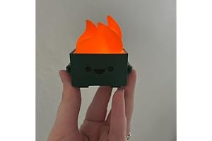 Teeny Tiny Dumpster Fire: The Original Mini Smiling Dumpster Fire