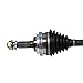 GSP NCV69520 CV Axle Shaft Assembly - Right Front (Passenger Side)