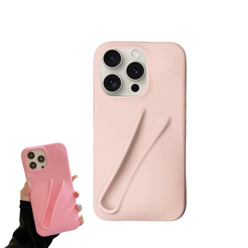 3 En 1 Lèvre Forme De Téléphone Grip Avec Miroir Socket Stand Po-p