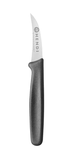HENDI Tourniermesser, gebogener Klinge, für Obst und Gemüse, Gemüsemesser, Obstmesser, Küchenmesser, Schälmesser, Klingenlänge: 58mm, 158x20x(H)...