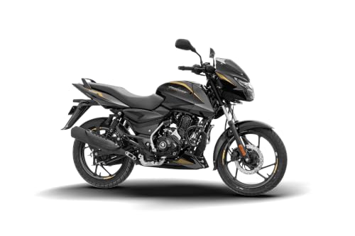 Image of Bajaj Pulsar 125 Disc C&G Ebony Black Gold DKL Booking for Ex-Showroom Price