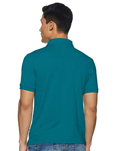Image of Rupa Bumchums Men Super Combed Cotton Solid Half Sleeve Club Collar Polo Regular Fit T-Shirt with Chest Pocket