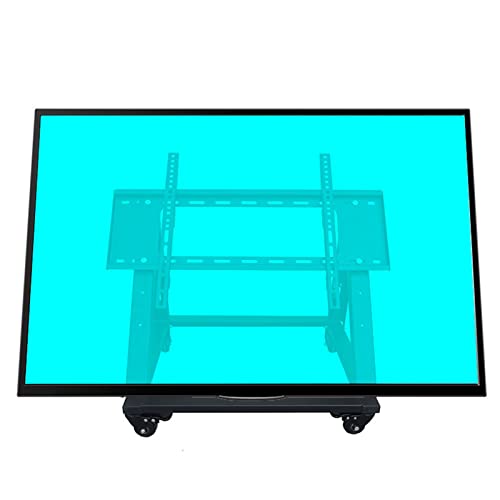 Carro para monitor bajo con ruedas para TV 40-75 pulg miniatura 6