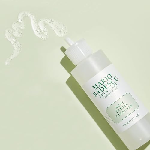 Image of Mario Badescu Anti Acne Serum for Combination & Oily Skin | Clarifying Gel-Serum that Tackles Clogged Pores | Formulated with Salicylic Acid and Glycerin