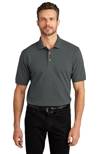 Port Authority Heavyweight Cotton Pique Polo Shirt...