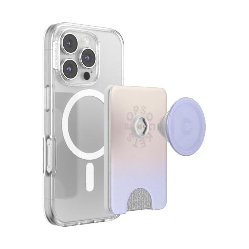 Image of PopSockets Phone Wallet for MagSafe with Grip- Morning Haze