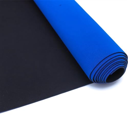 Combinaison néoprène imperméable 2mm tissu extensible bleu tricot de couture coupe-vent
