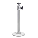 Länge 21,5cm, Kopf ist frei einzustellen, 360° rotierbar, 90° neigbar, belastbar 2kg