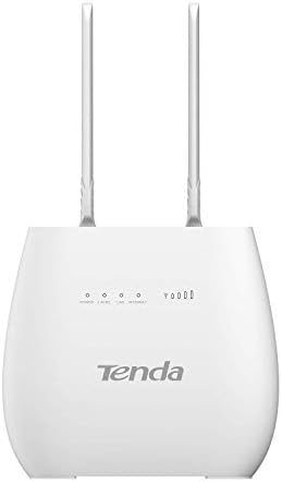 Router 4G LTE Tenda 4G03 Pro - Con SIM, WiFi N300Mbps, Alimentazione Via Power Bank, 2 Antenne Esterne, Plug&play