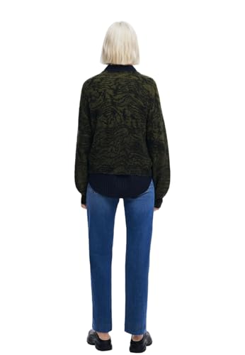 Image of Desigual Women's Woman Flat Knit Thin Gauge Pullover