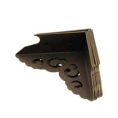 Image of Geesatis 8PcsCorner Protectors,Guard Cabinet Furniture Corner(Bronze)