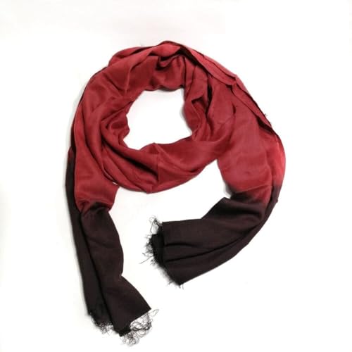 Moroccan Scarf, Long Tuareg Moroccan Scarf Red Color Ethnic Turban Sahara Berber Handmade Unisex Adult