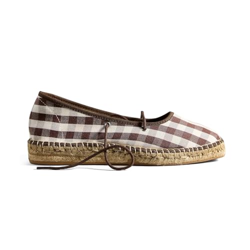 Women's Platform Falt Espadrille Round Toe Penny Loafers Flats Slip On Ballet Flat Shoes Comfortable Casual Daily Walking Business Dressy