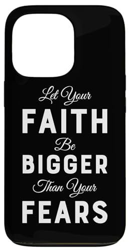 Faith Fear �����̌��t �N���X�`���� �_ �C�G�X �F�� �@���I �X�}�z�P�[�X iPhone 13 Pro �p