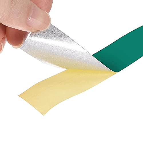 Image of EURO Car Reflective Body Self-Adhesive Glow in the Dark Strip Vinyl Neon Tape | 2 cm X 10 meter (Green)