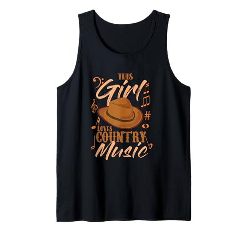 Es curioso que a esta chica le encante la música country Camiseta sin Mangas