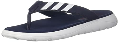 Image of Adidas Unisex ADILETTE TND Synthetic Swim Slide SCARLE /FTWWHT /DKBLUE | FWZ60