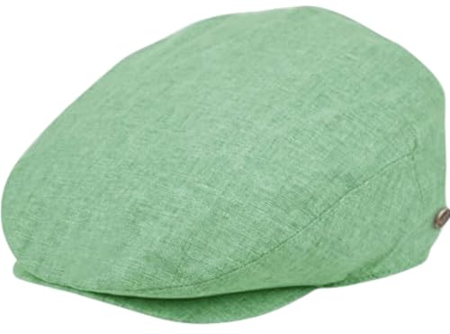 Image of Men's Linen Flat Ivy Gatsby Summer Newsboy Hats