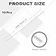 QUARKZMAN 10 Stück Aluminium Rundstab 3mm x 255mm 6061 Aluminium Stange Massivmetall Drehbank Stab Lager für DIY Bastelmodellauto (Silberton)