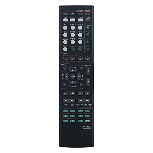 VINABTY RAV282 WN05800EX Replacement Remote Control Compatible with YAMAHA AV Receiver RX-V463 RX-V563