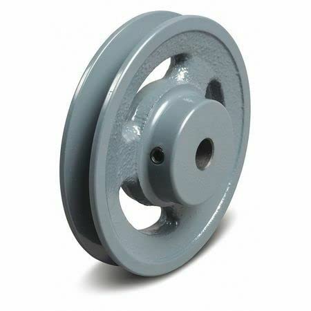 AK61-1/2" Sheave Pulley Cast Iron for V-Belt Size 3L,4L Class A OD:6" ID:1/2" AK6112