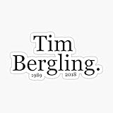 Tim Avicii Sticker - Sticker Graphic - Auto, Wall, Laptop, Cell, Truck Sticker for Windows, Cars, Trucks