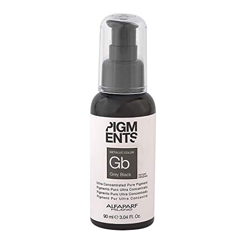 Alfaparf Milano Pigmentos Color Gris Negro, 90 ml