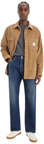 Levi's Herren Jeanshose 501 Original mit Knopfleiste, Straight Fit, It's Time to Go Stretch, W34/L34 – Ansicht 3