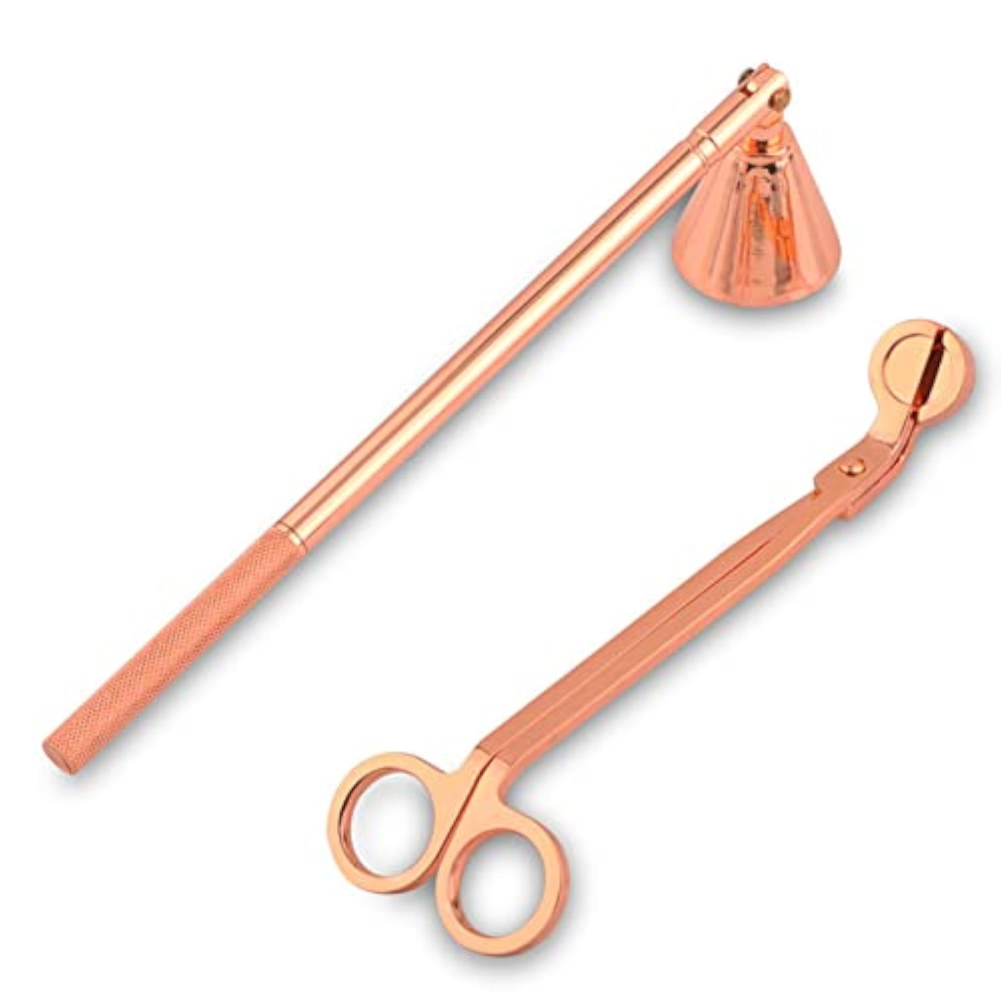 Candle Accessory Set with Snuffer and Wick Trimmer