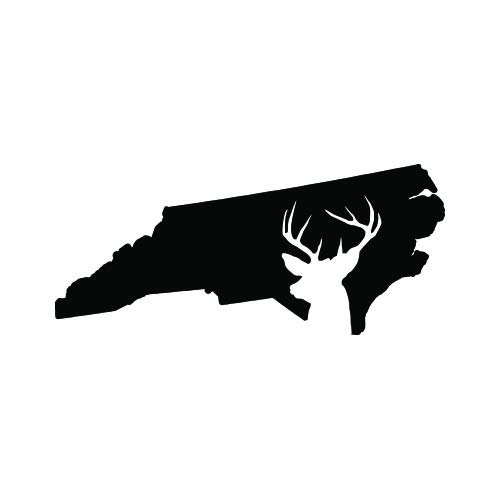 RDW NC Deer State Sticker Decal 6