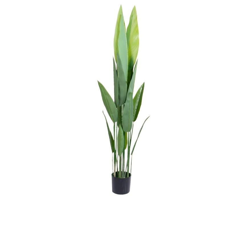 Bananier artificiel 160cm sans arrosage plante verte grand pot maison