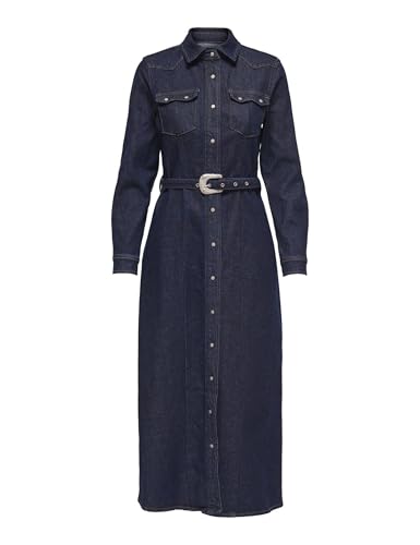 Robe en jean ONLY Onlcamomile Ls DNM Dress pour un look décontracté chic