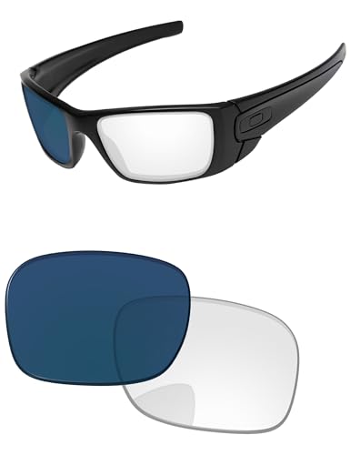 Image of Replacement Lenses for Oakley Fuel Cell OO9096 60mm Sunglass - Precision Fit, UV Block & Impact Resistant