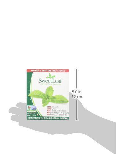 Sweetleaf Stevia Sweetener Stivia Pkt 1Grm 35Pc #TOP2