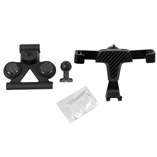 ITrims Car Phone Holder for Hyundai Santa Fe 2019-2022 Car Dashboard Mount Cell Phone Cradles Adjustable Phone Stand Holder Universal Compatible with Most Smartphones Carbon Fiber