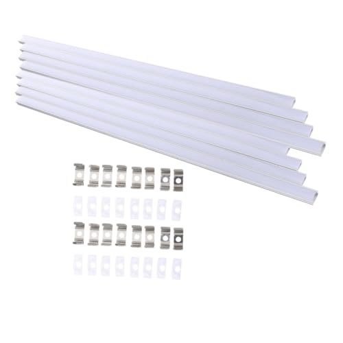 JEWEDECO LED�X�g���b�v���C�g�p�A���~�`�����l���f�B�t���[�U�[ U���^�n�E�W���O �������F�� �ϋv���A���~�f�� DIY���t�� ���� �I�t�B�X ��